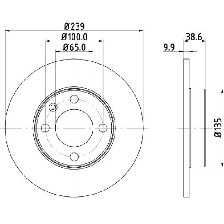 Bremsscheibe 8DD 355 100-051