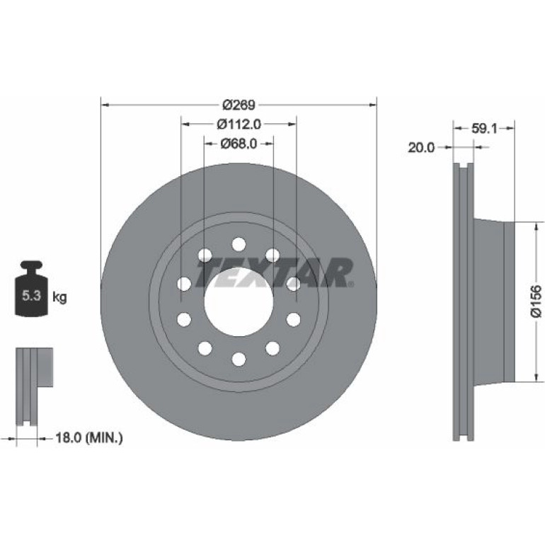 Bremsscheibe 92068400