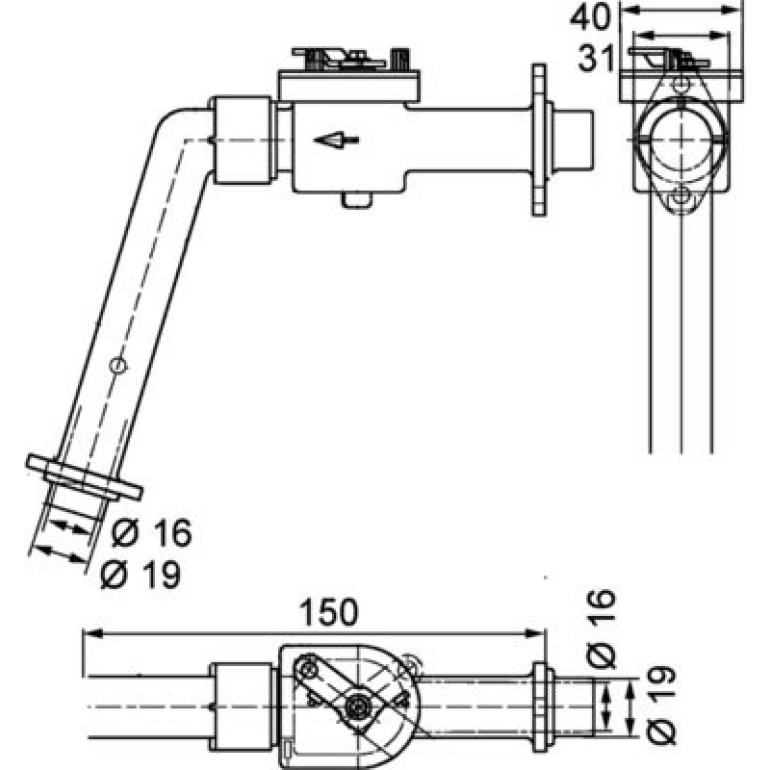 Kühlmittelregelventil CV 7 000P Kühlmittelregelventil CV 7 000P