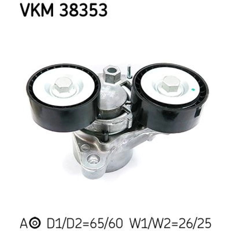 Spannrolle, Keilrippenriemen VKM 38353 Spannrolle, Keilrippenriemen VKM 38353