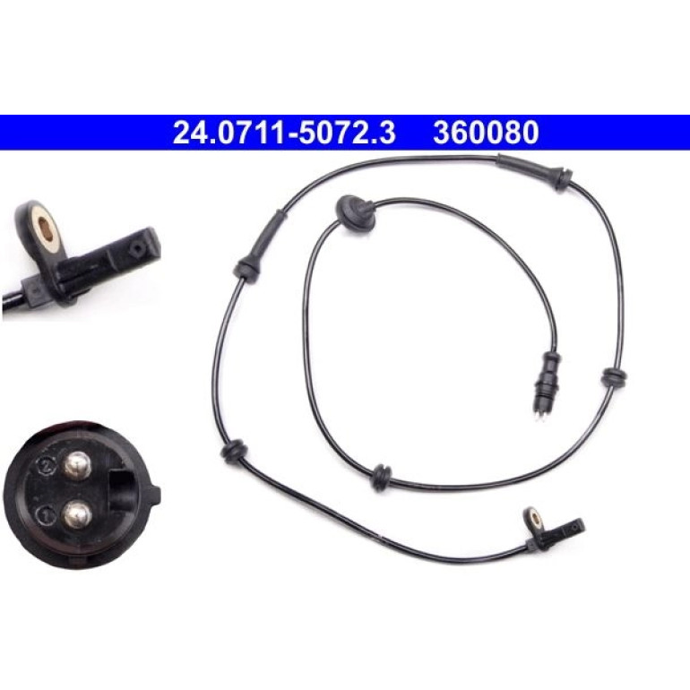 Sensor, Raddrehzahl 24.0711-5072.3 Sensor, Raddrehzahl 24.0711-5072.3