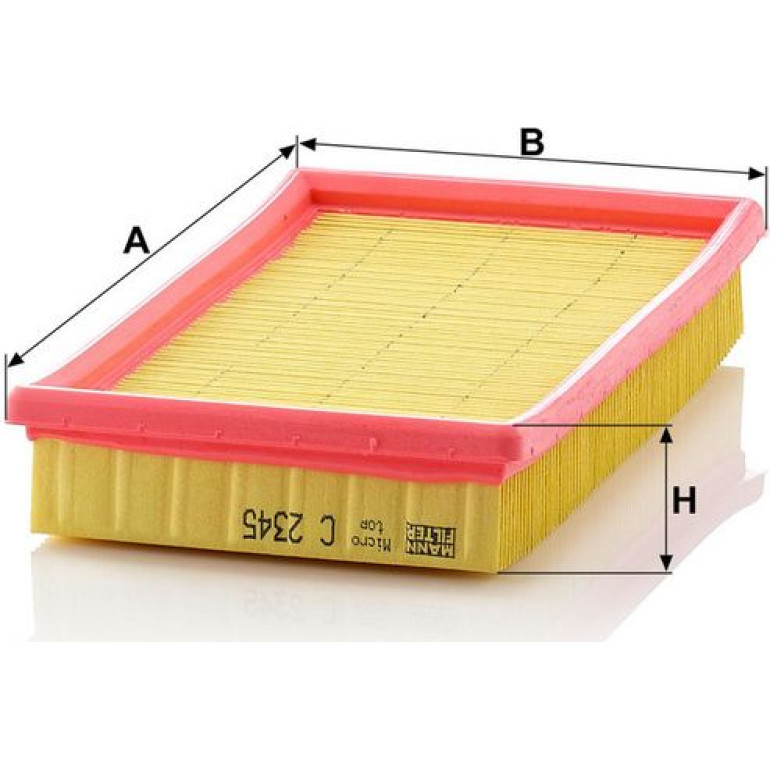 MANN-FILTER C 2345 Innenraumfilter MANN-FILTER C 2345 Innenraumfilter