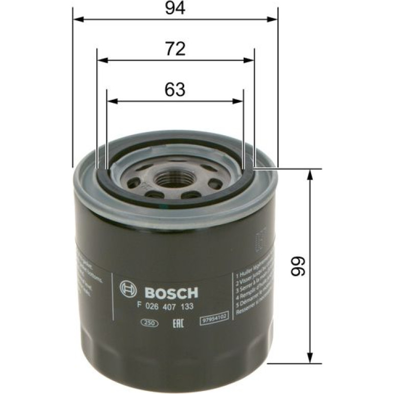 Ölfilter F 026 407 133