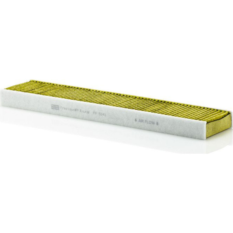 MANN-FILTER FP 5141 Innenraumfilter FreciousPlus Aktivkohlefilter mit Polyphenol, antibakteriell, Feinstaubfilter (PM 2.5)