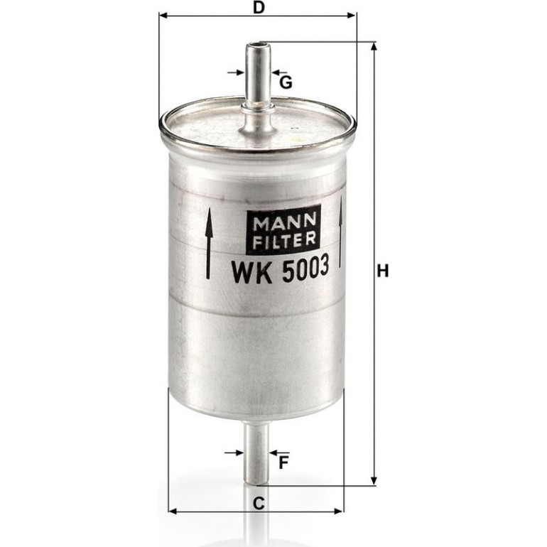 Kraftstofffilter WK 5003 Kraftstofffilter WK 5003