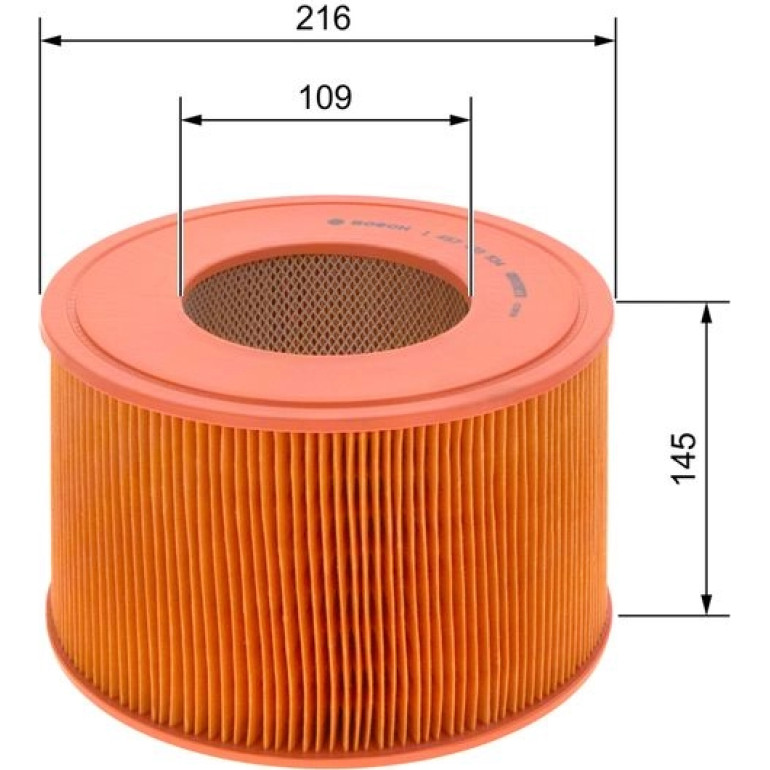 BOSCH 1 457 433 534 Luftfilter BOSCH 1 457 433 534 Luftfilter