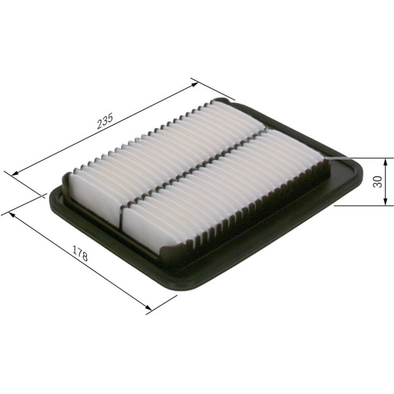 BOSCH F 026 400 127 Luftfilter