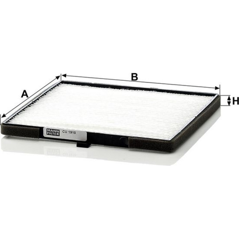 MANN-FILTER CU 1910 Innenraumfilter, Partikelfilter