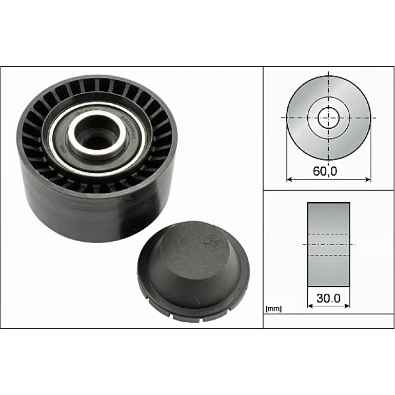 Umlenk-/Führungsrolle, Keilrippenriemen 532 0320 10 Umlenk-/Führungsrolle, Keilrippenriemen 532 0320 10