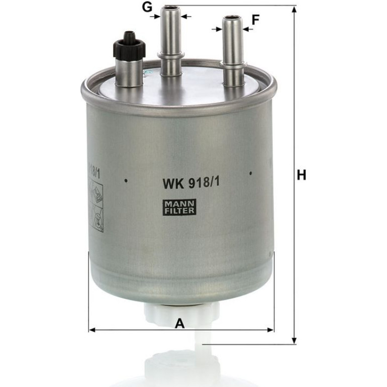 Kraftstofffilter WK 918/1