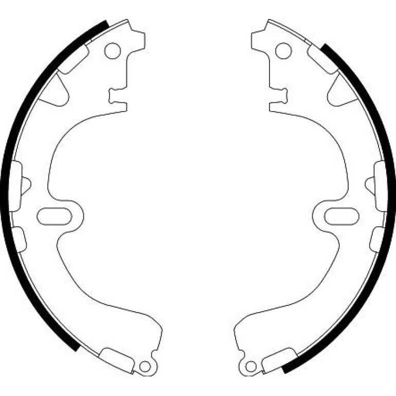 Bremsbackensatz 8DB 355 000-241 Bremsbackensatz 8DB 355 000-241