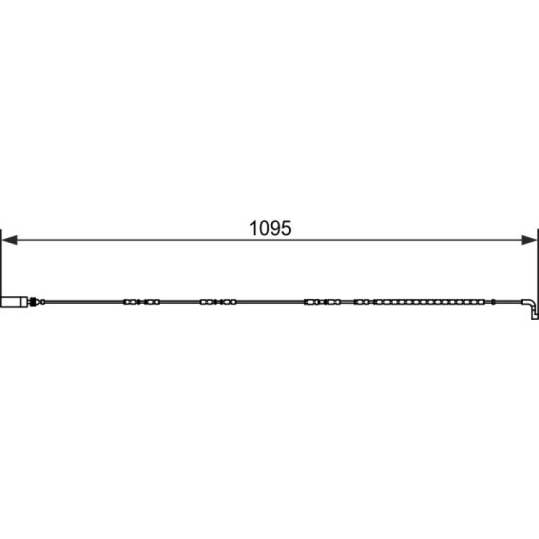 Warnkontakt, Bremsbelagverschleiß 1 987 473 069