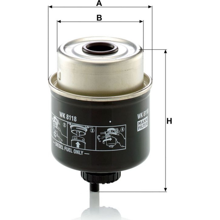 Kraftstofffilter WK 8118 Kraftstofffilter WK 8118