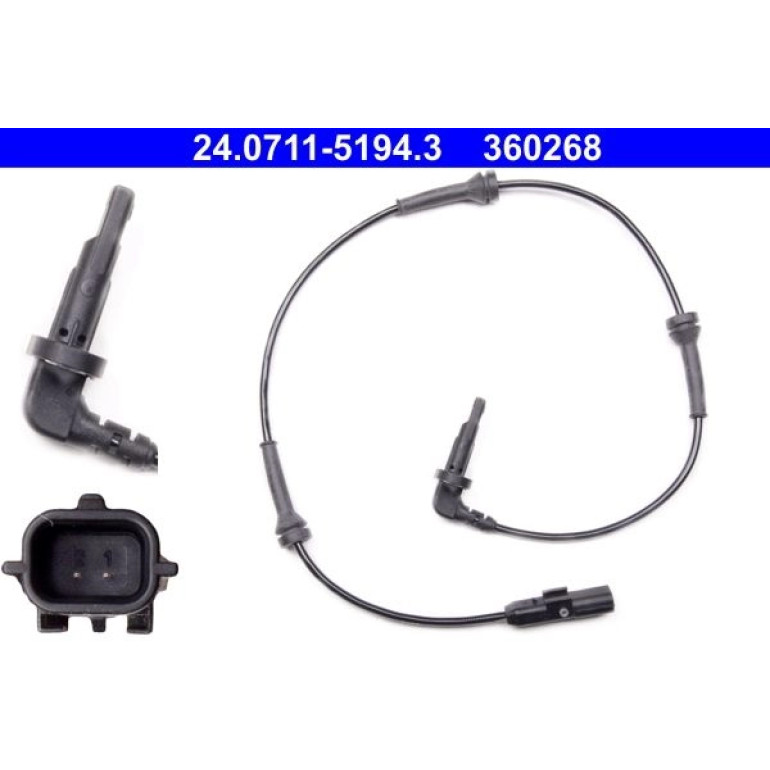 Sensor, Raddrehzahl 24.0711-5194.3