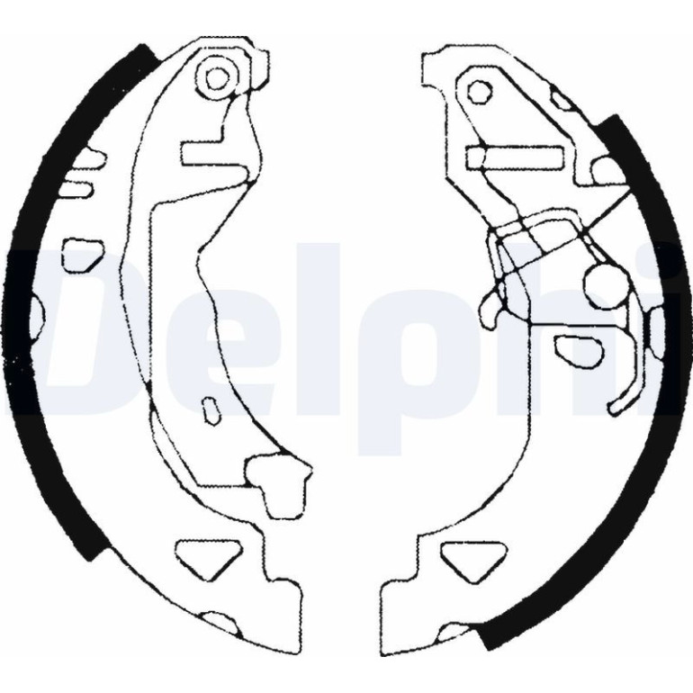 Bremsbackensatz LS1682 Bremsbackensatz LS1682