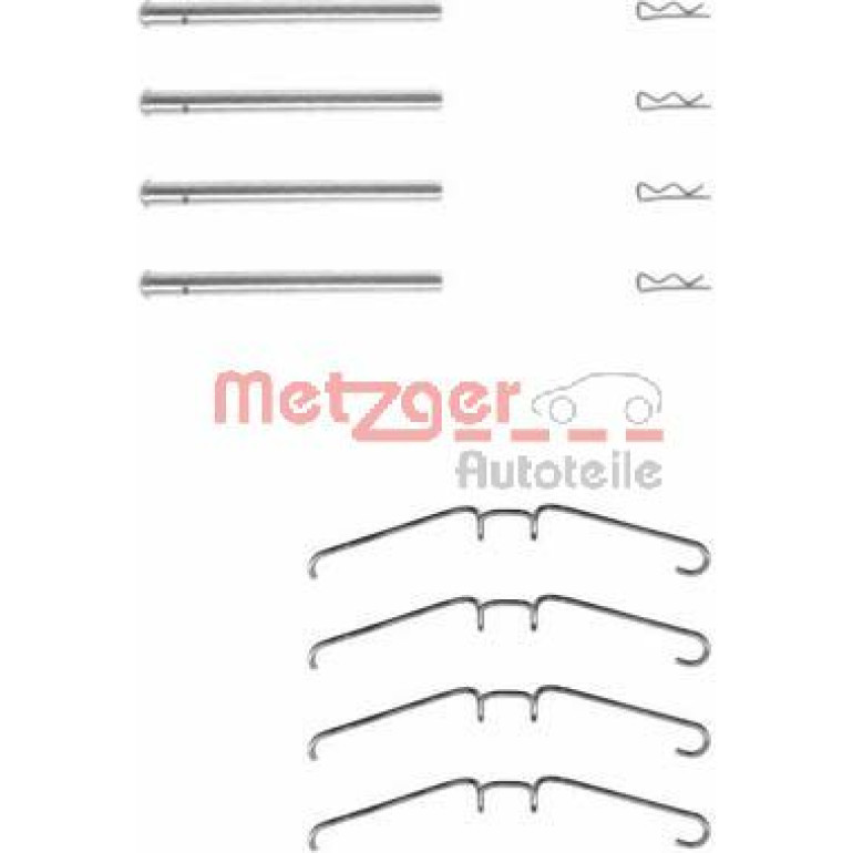 Zubehörsatz, Scheibenbremsbelag 109-1155 Zubehörsatz, Scheibenbremsbelag 109-1155