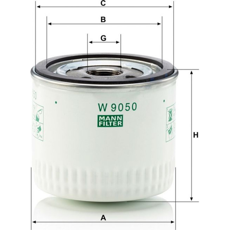 Ölfilter W 9050 Ölfilter W 9050