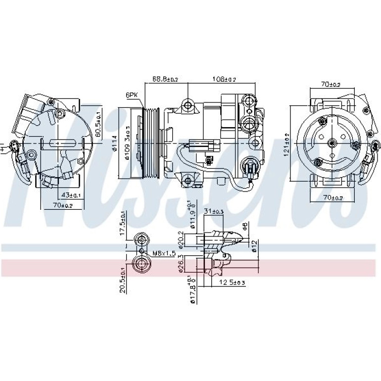 Kompressor, Klimaanlage 890058 Kompressor, Klimaanlage 890058