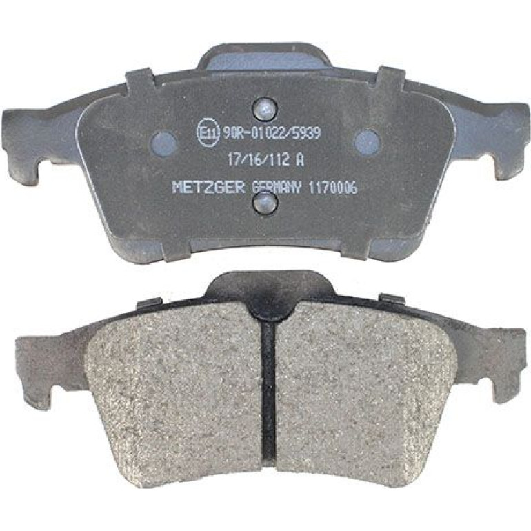 Bremsbelagsatz, Scheibenbremse 1170006 Bremsbelagsatz, Scheibenbremse 1170006