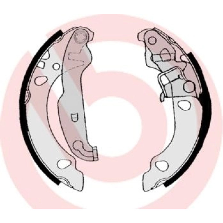 Bremsbackensatz S 24 530 Bremsbackensatz S 24 530