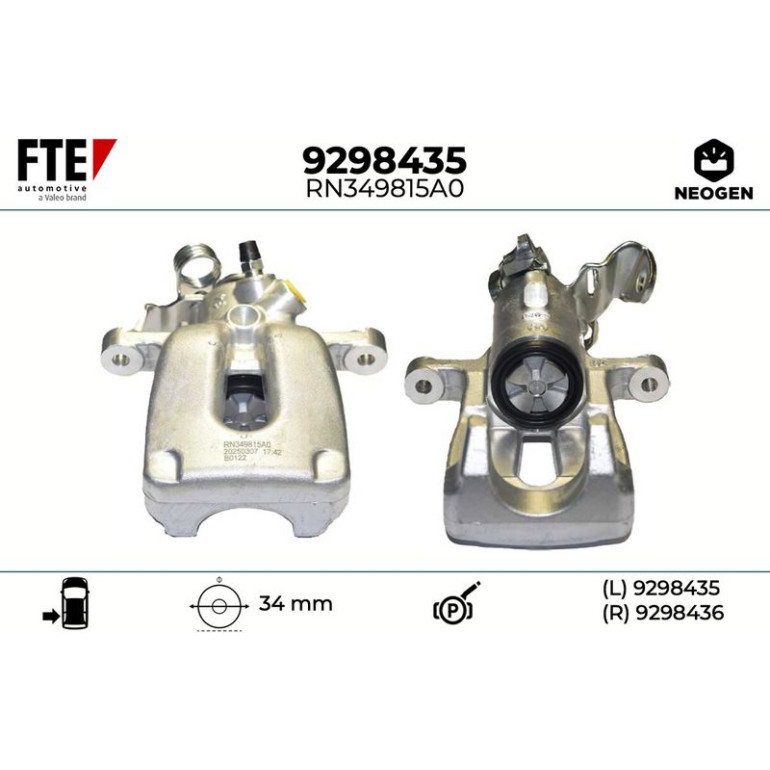 Bremssattel 9298435 Bremssattel 9298435