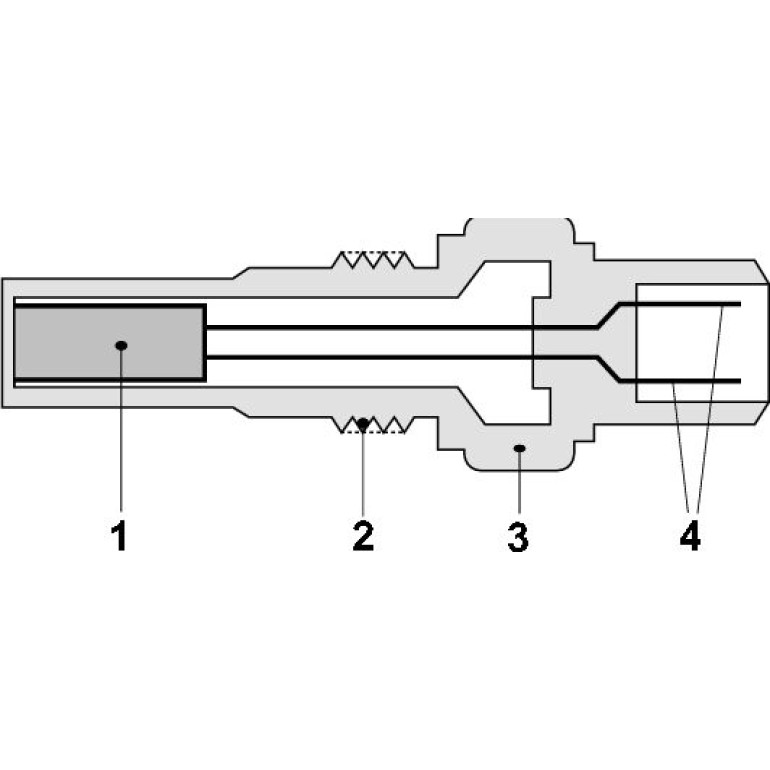 Sensor, Ansauglufttemperatur 0 280 130 039
