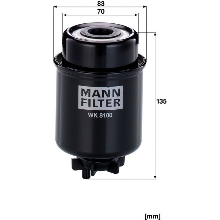 Kraftstofffilter WK 8100