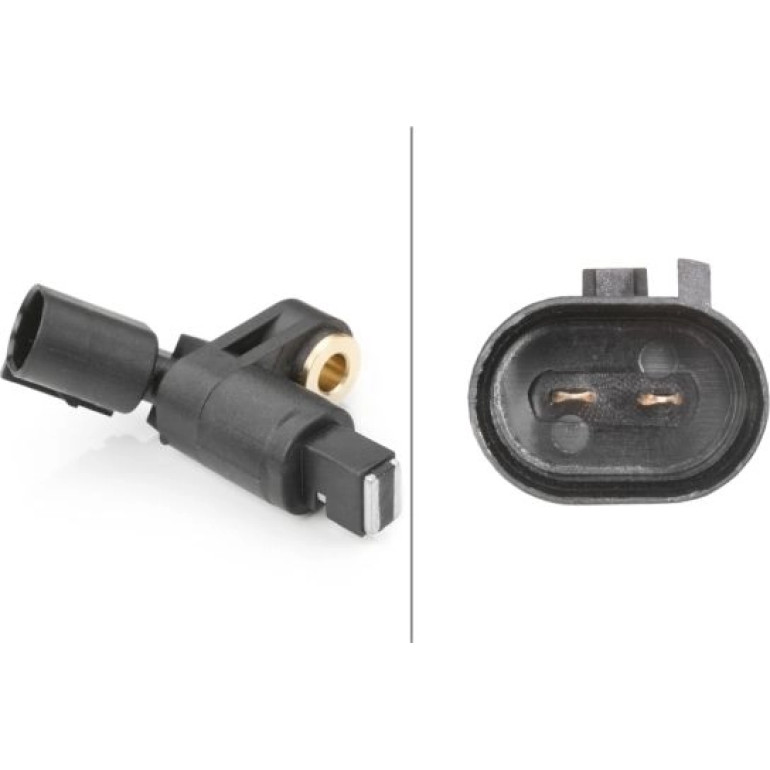 Sensor, Raddrehzahl 6PU 009 106-091