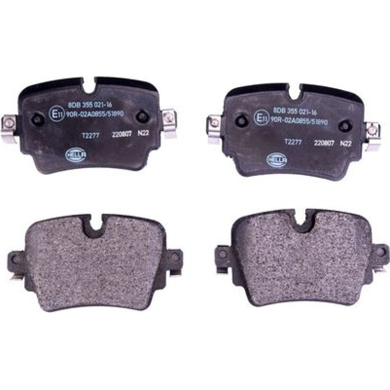 Bremsbelagsatz, Scheibenbremse 8DB 355 021-161 Bremsbelagsatz, Scheibenbremse 8DB 355 021-161