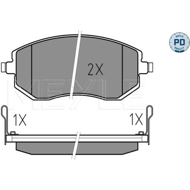 Bremsbelagsatz, Scheibenbremse 025 238 6517/PD Bremsbelagsatz, Scheibenbremse 025 238 6517/PD
