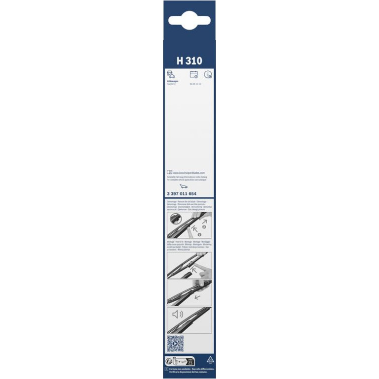 BOSCH H 310 Scheibenwischer Rear 3 397 011 654