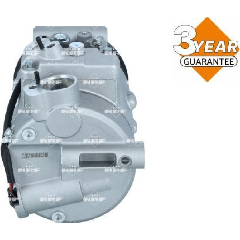 NRF 32214 Klimakompressor 7SEU17C, EASY FIT, 12V, PAG 46, mit PAG-Kompressoröl, mit Dichtring