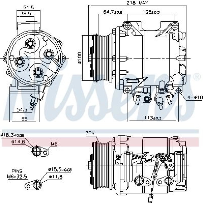 Kompressor, Klimaanlage 89242 Kompressor, Klimaanlage 89242