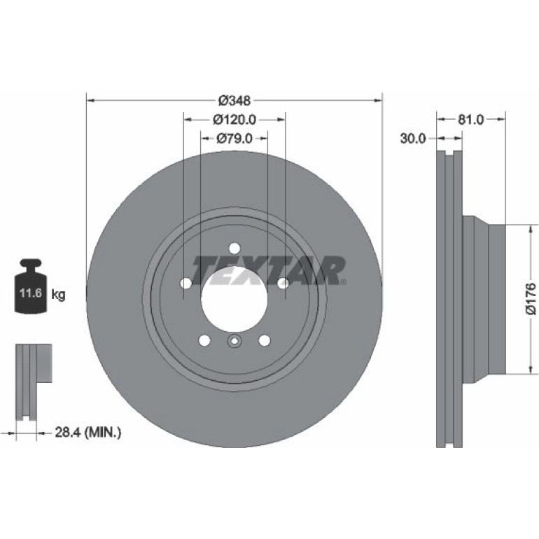 Bremsscheibe 92122905 Bremsscheibe 92122905