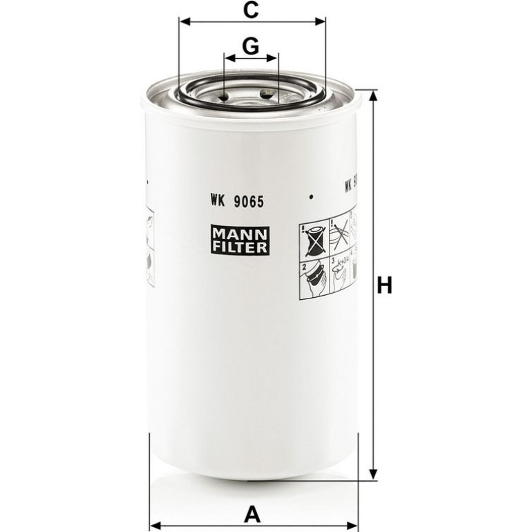 Kraftstofffilter WK 9065