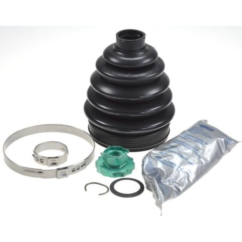 SPIDAN 21588 Faltenbalgsatz, Antriebswelle 110 mm, TPE (thermoplastischer Elastomer), mit Mutter SPIDAN 21588 Faltenbalgsatz, Antriebswelle 110 mm, TPE (thermoplastischer Elastomer), mit Mutter