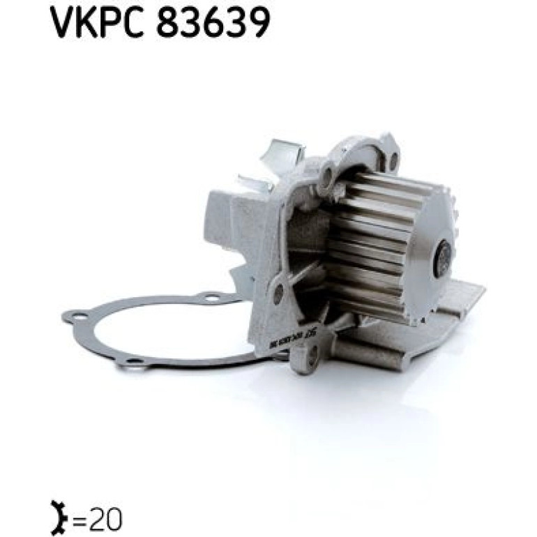 Wasserpumpe VKPC 83639 Wasserpumpe VKPC 83639