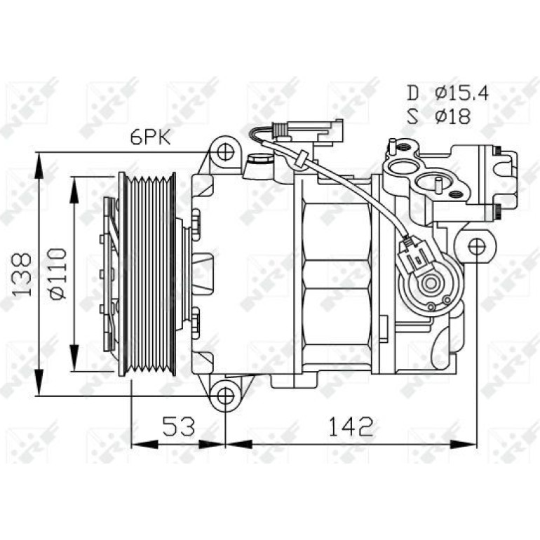 Kompressor, Klimaanlage 32463