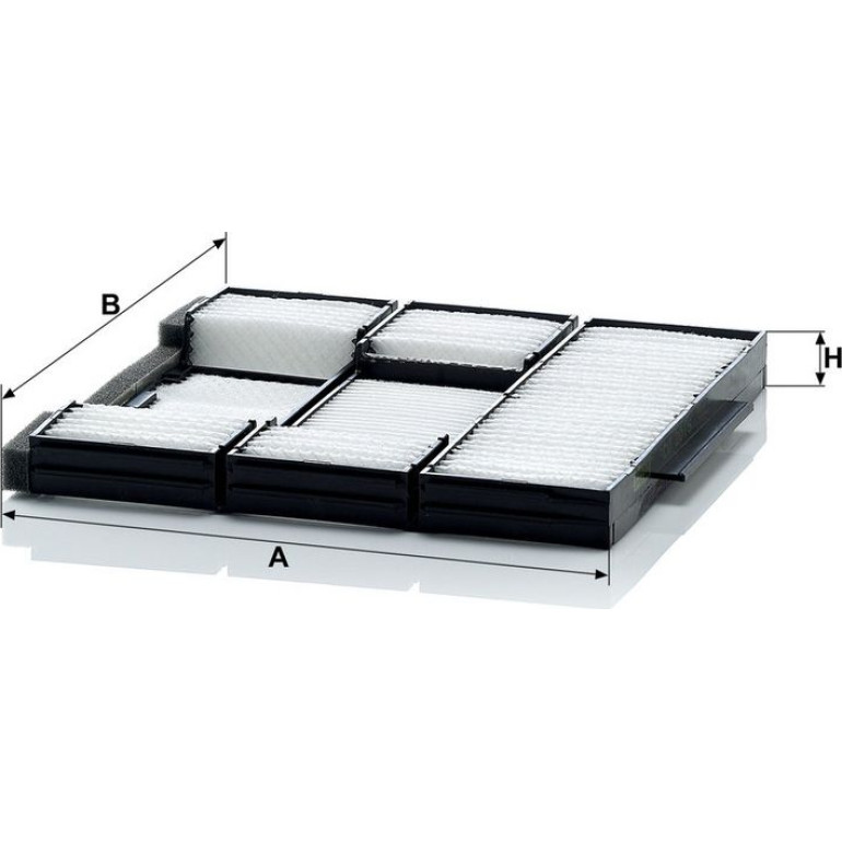 MANN-FILTER CU 2015 Innenraumfilter, Partikelfilter MANN-FILTER CU 2015 Innenraumfilter, Partikelfilter