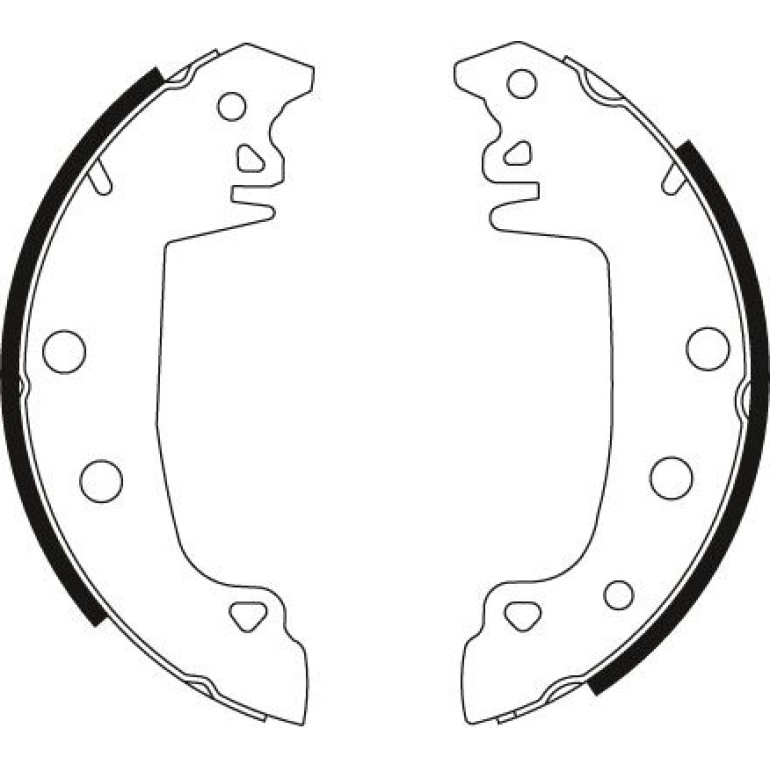 Bremsbackensatz GS8317