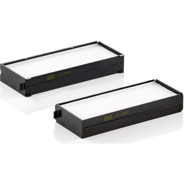 MANN-FILTER CU 2542-2 Innenraumfilter, Partikelfilter