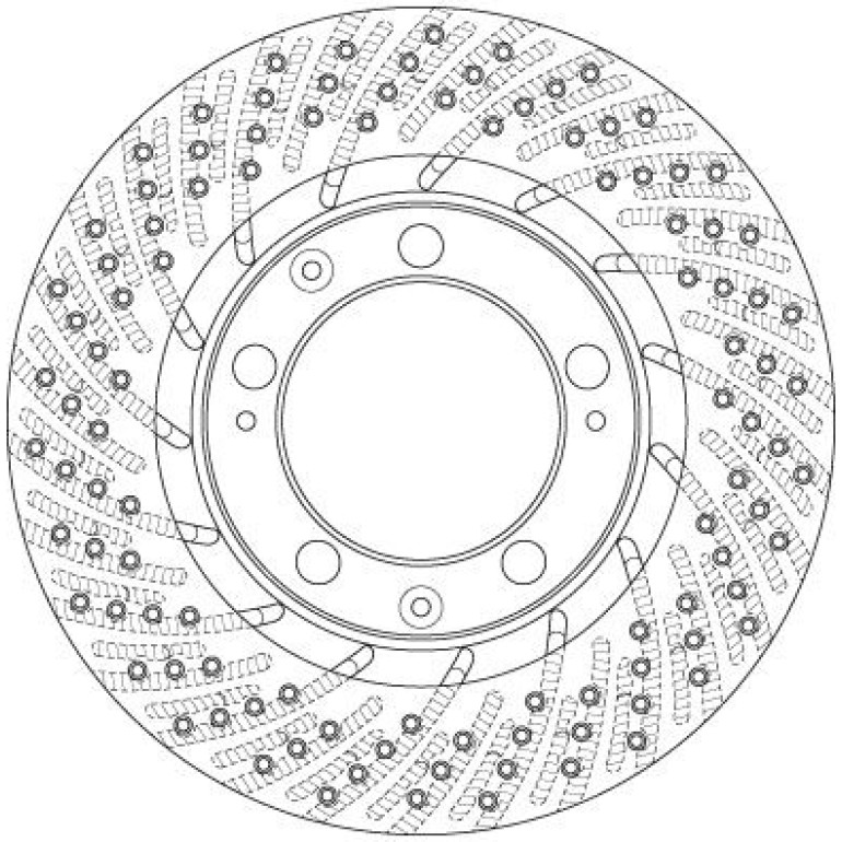 Bremsscheibe DF6467S Bremsscheibe DF6467S