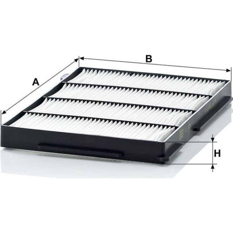 MANN-FILTER CU 1526 Innenraumfilter, Partikelfilter
