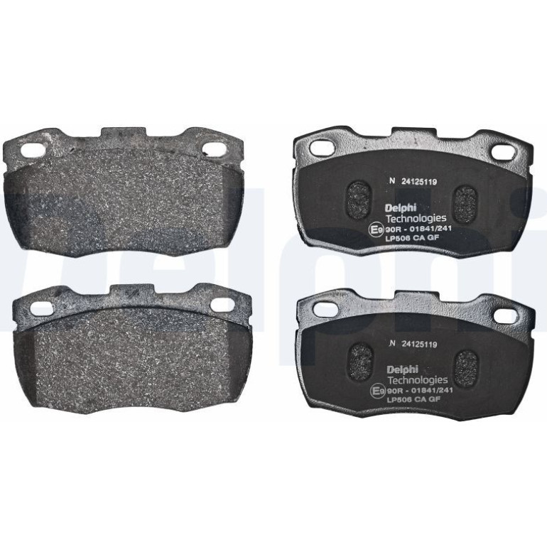 Bremsbelagsatz, Scheibenbremse LP506