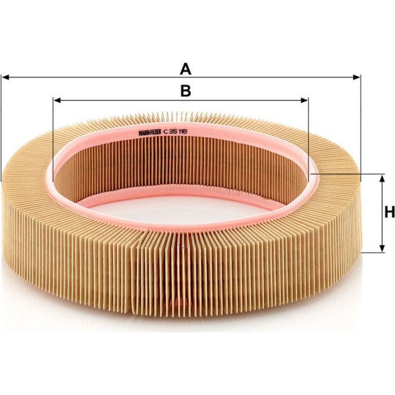 MANN-FILTER C 35 118 Luftfilter MANN-FILTER C 35 118 Luftfilter