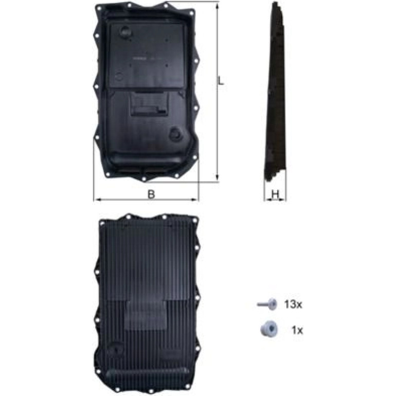 Ölwanne, Automatikgetriebe HX 184KIT