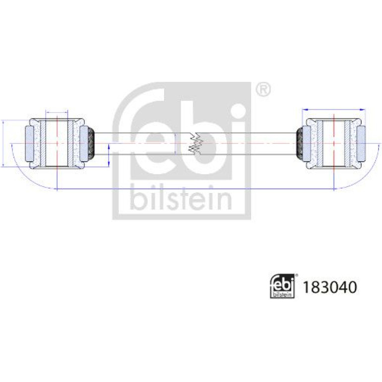 FEBI BILSTEIN 183040 Koppelstange FEBI BILSTEIN 183040 Koppelstange