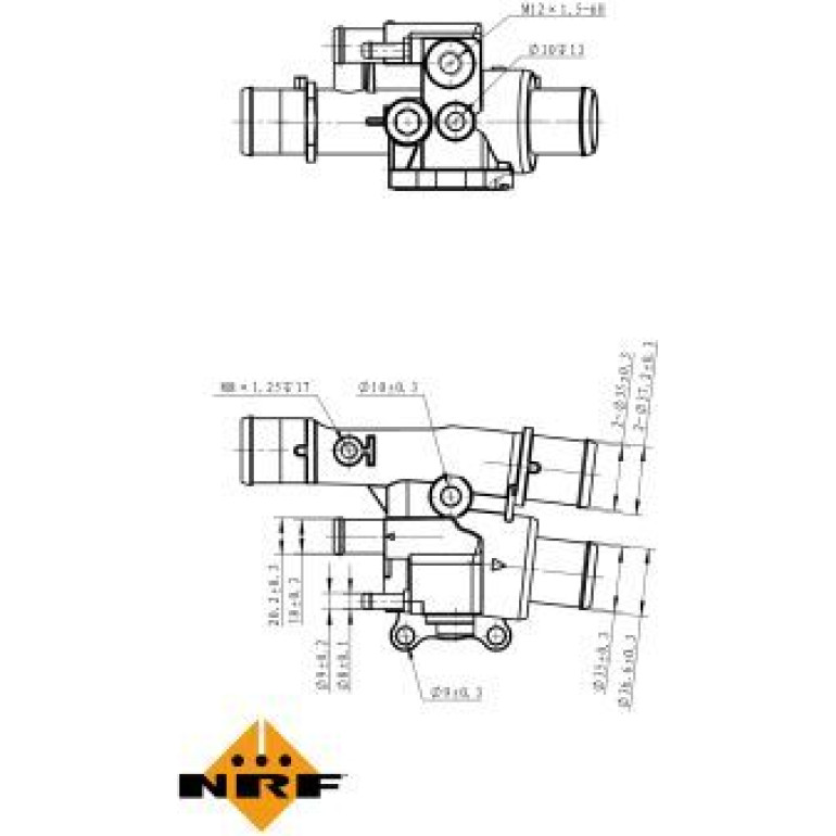 Thermostat, Kühlmittel 725038 Thermostat, Kühlmittel 725038