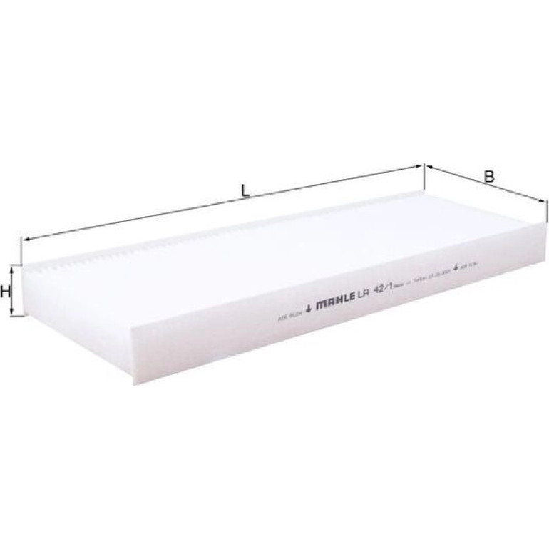 Filter, Innenraumluft LA 42/1 Filter, Innenraumluft LA 42/1