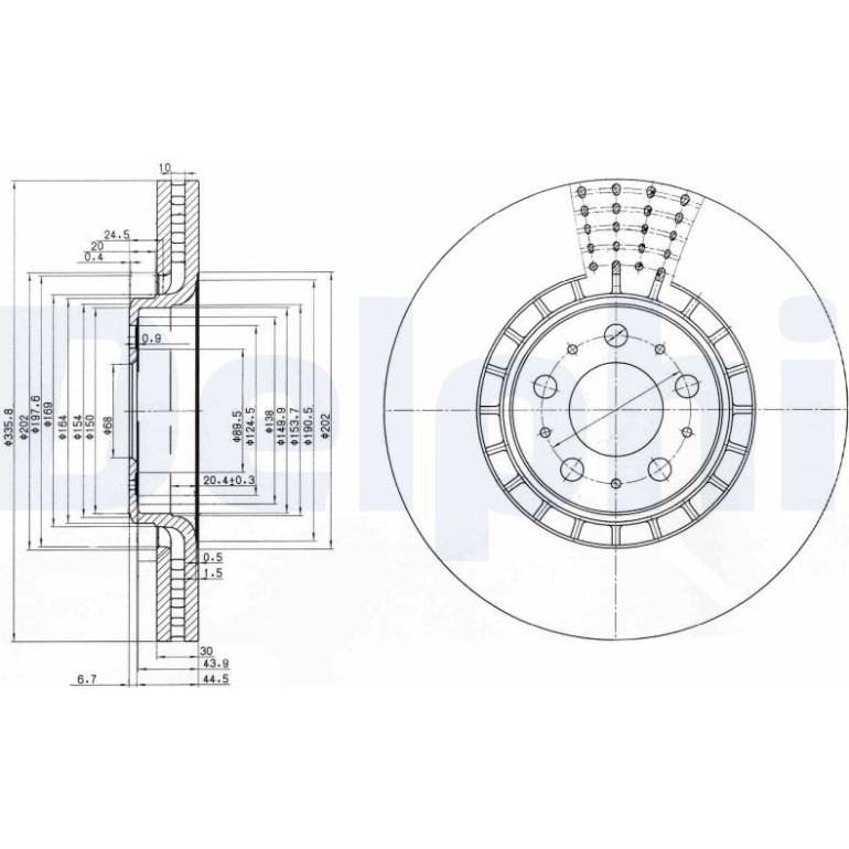 Bremsscheibe BG9783C Bremsscheibe BG9783C
